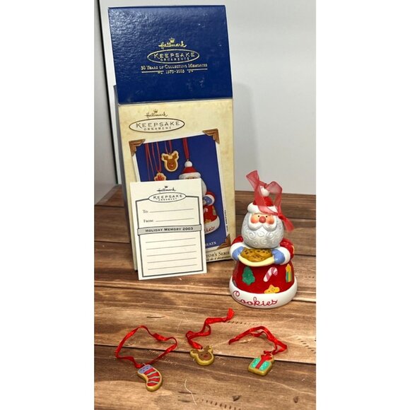 2003 HALLMARK COLLECTOR SERIES QX8199 SWEET TOOTH TREATS SUGAR COOKIE ORNAMENT - Picture 6 of 12